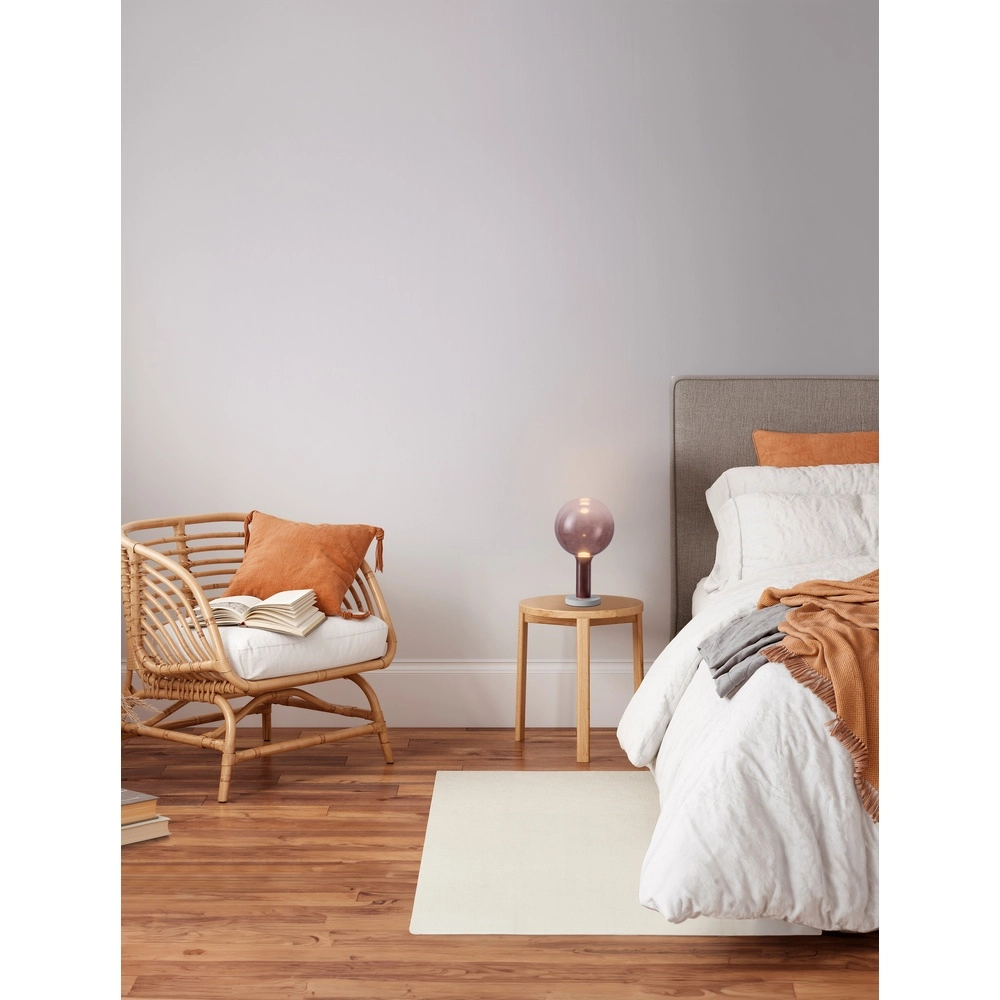 Lampe de table Nostos verre brun Lyora 5212017461179