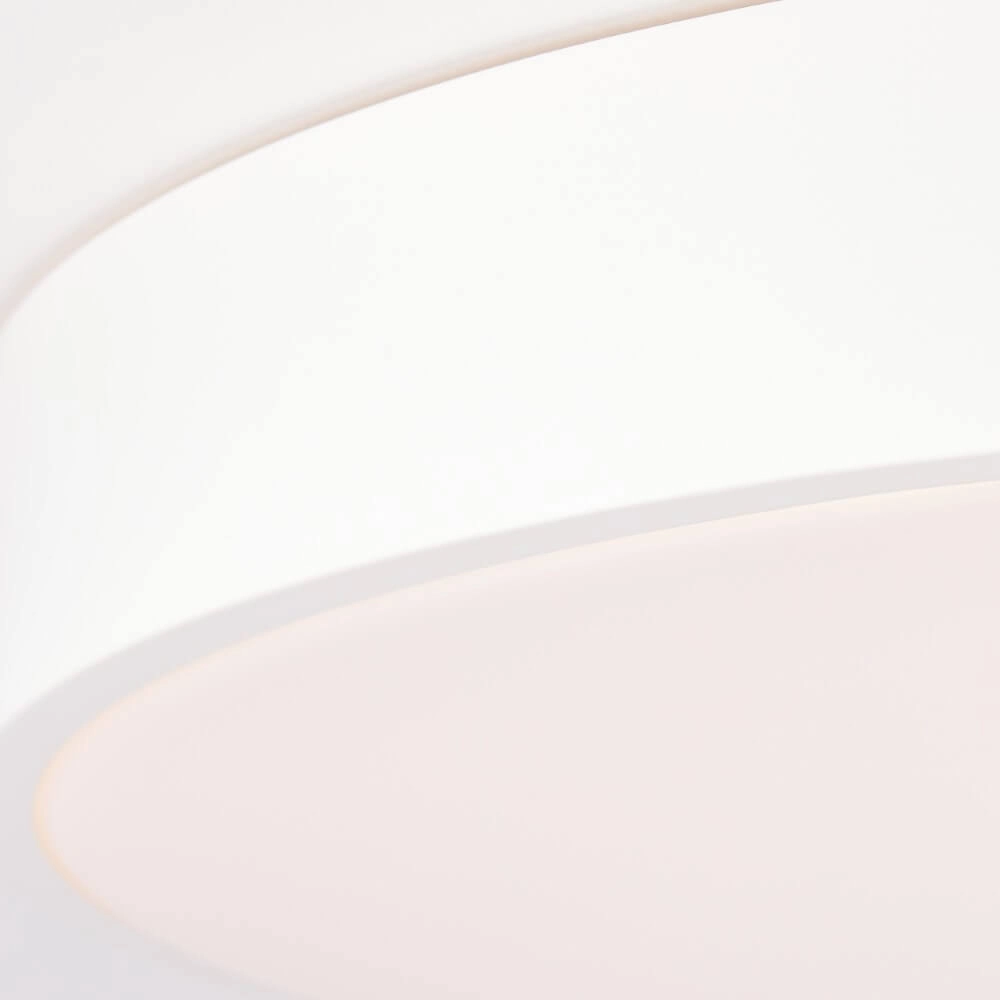 Plafonnier LED blanc Slimline Ø49cm Brilliant 4004353375842