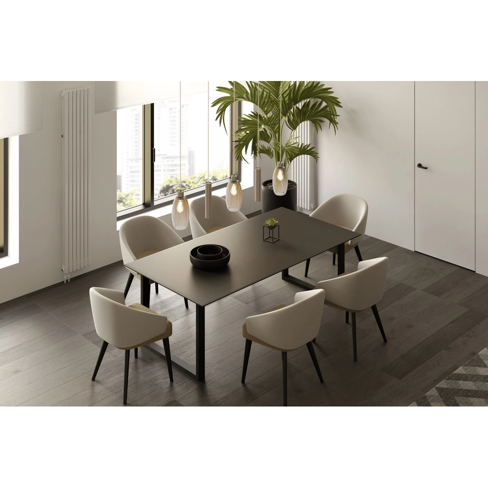 Lampe suspendue en verre Olive 3x Ø 12,5cm - 2x pendentif de course - sable Masterlight 8718121394077