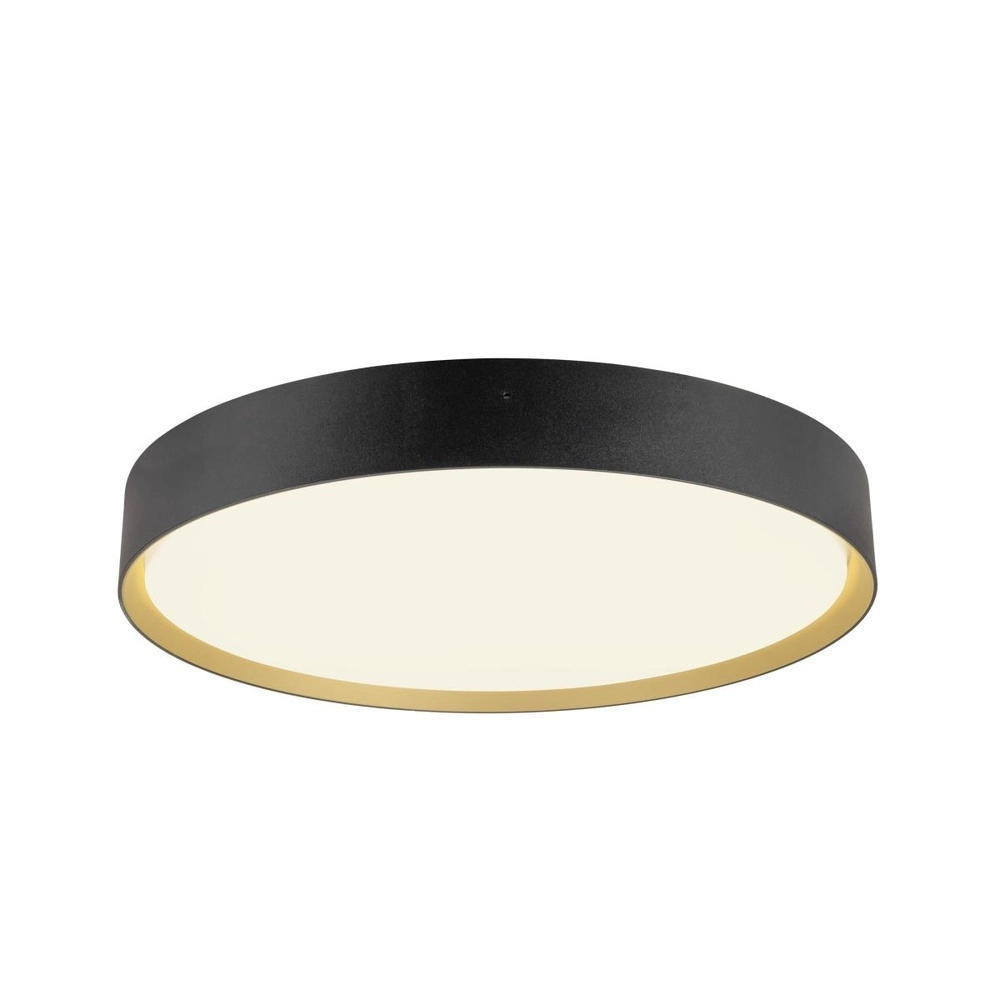 Plafonnier Decona Ø 42cm noir avec or - 3000K/4000K SLV 4024163302920