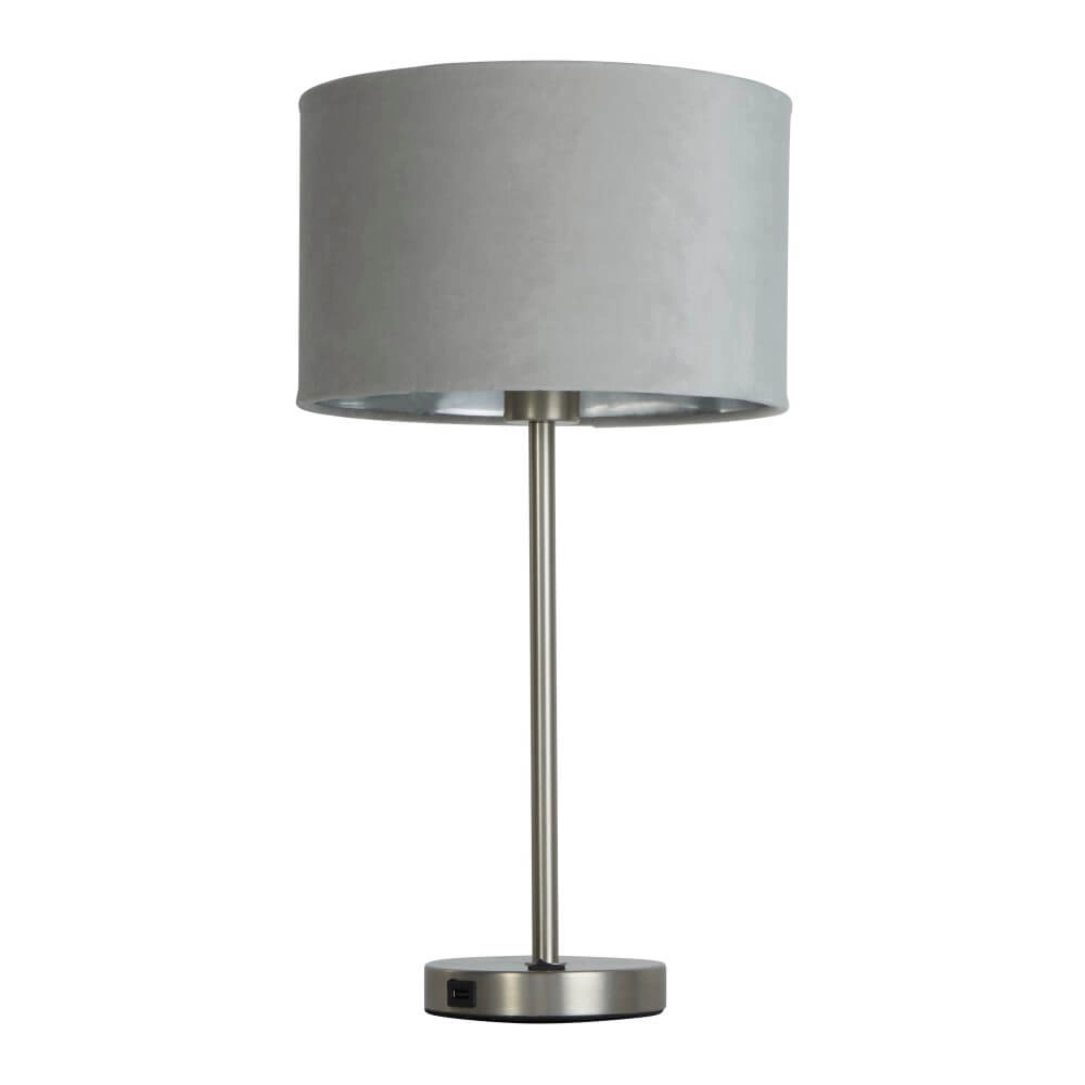 Lampe de table Finn or avec gris Searchlight 5053423257211