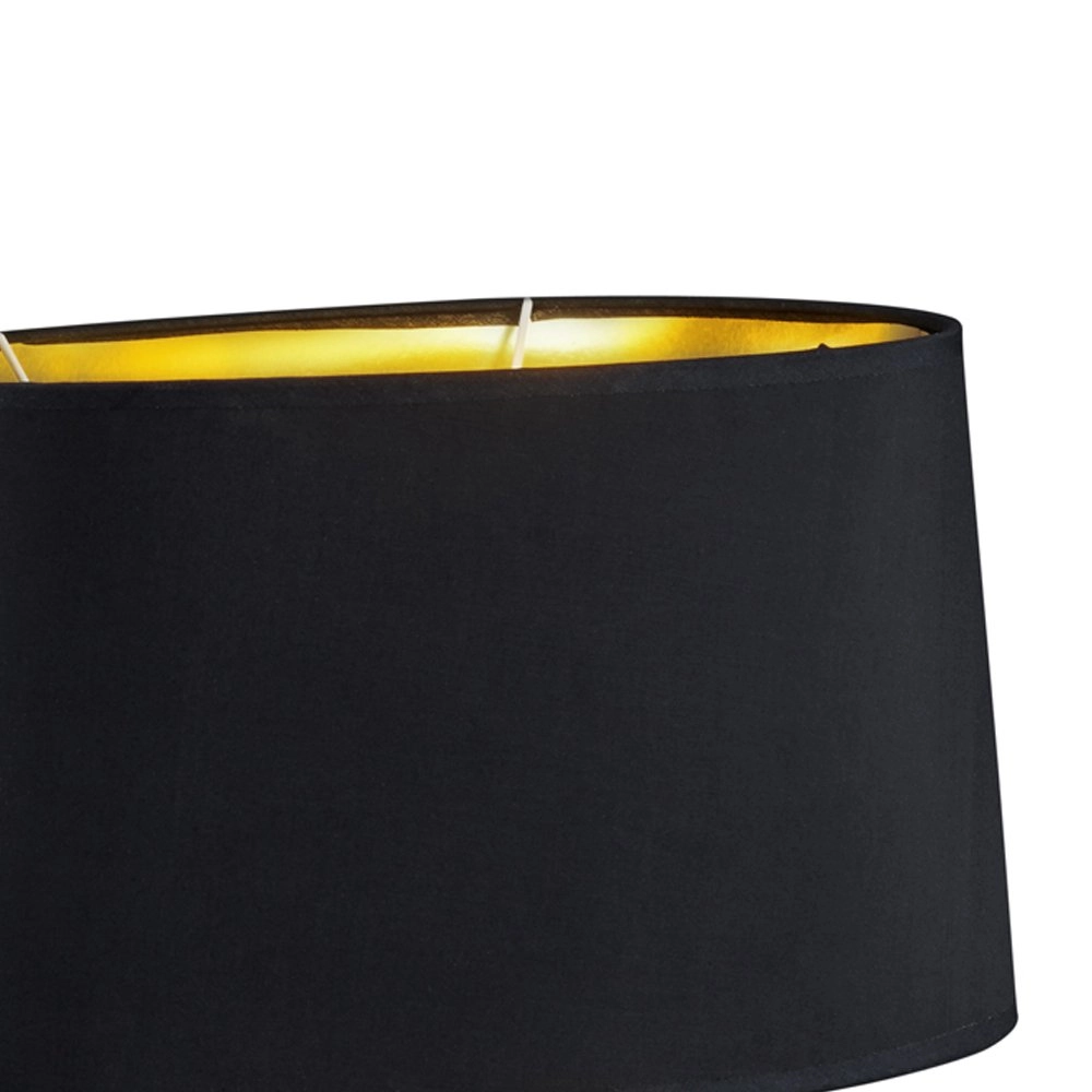 Lampe de table Taba 52 cm doré avec noir Trio 4017807377507