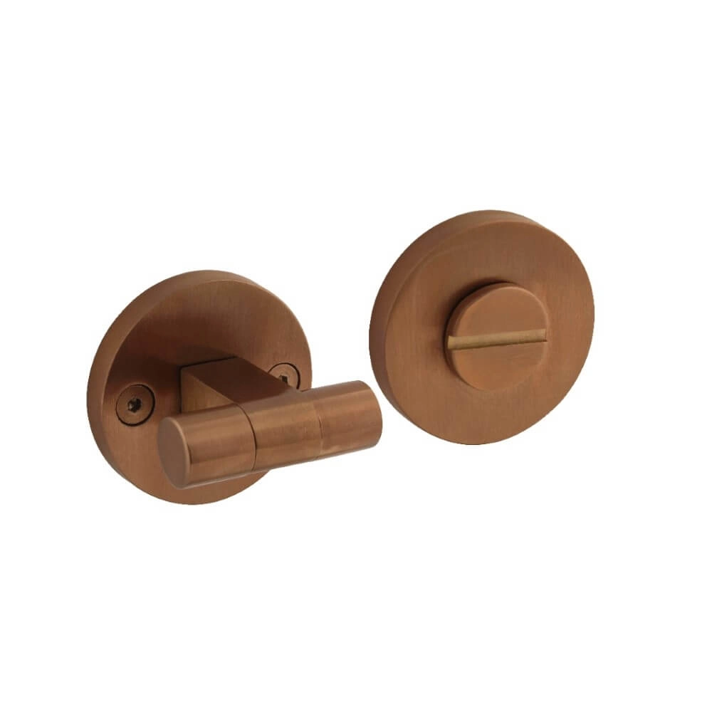 Fermeture des toilettes Shiraat Cuivre gauche mat