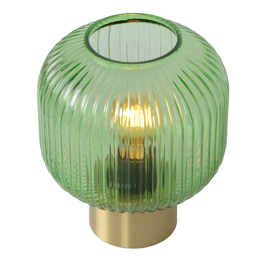 Lampe de table Maloto Ø 20cm vert Lucide 5411212451248
