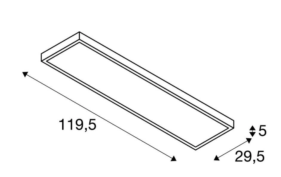 Lampe LED Panel Bureau SLV 4024163232425