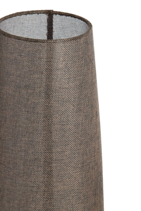 Lampe de table marron Howie bois Ø 15cm Light & Living 8717807759391