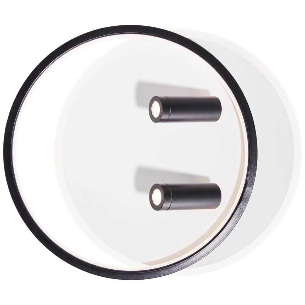 Plafonnier LED Eunomia avec 2 spots Brilliant 4004353409684