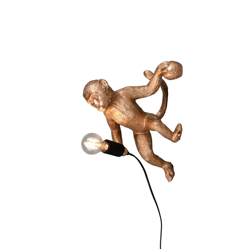 Applique murale Louy Singe Or