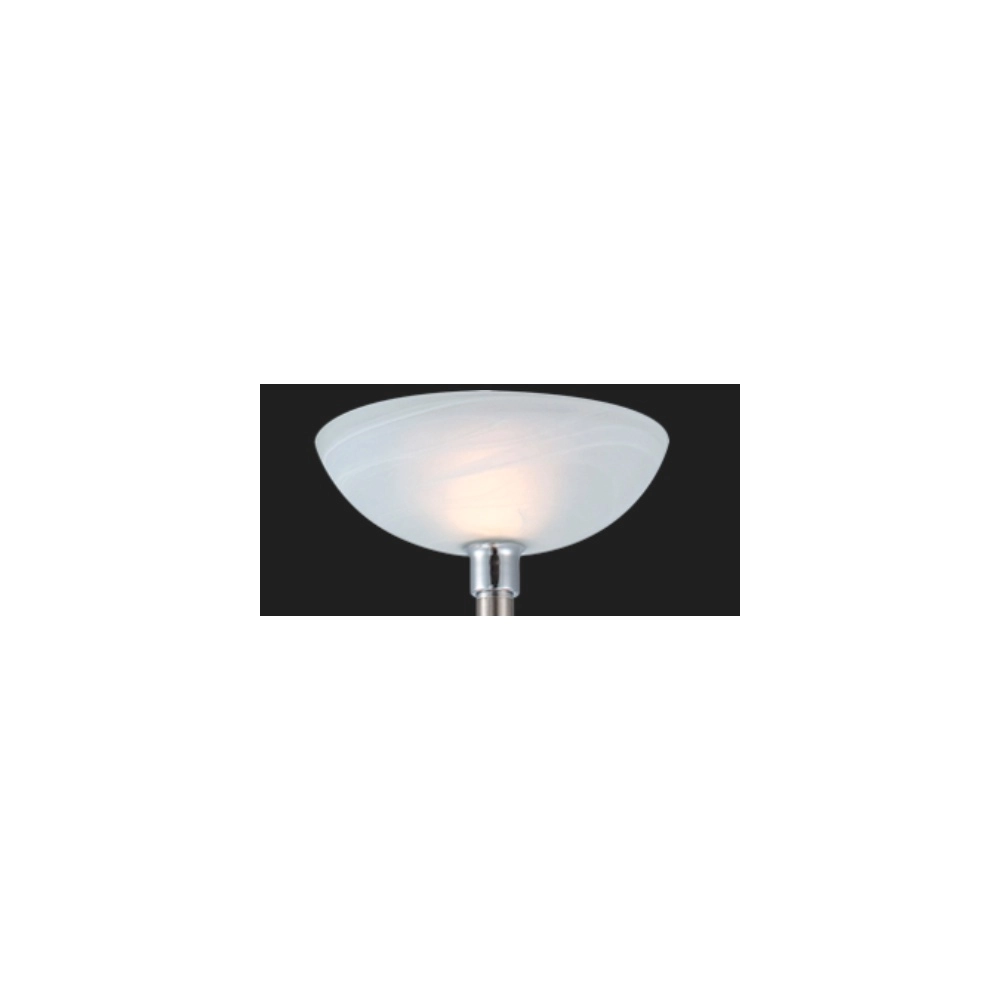 Lampe de pied Blade Verre blanc chromé Globo 9007371194827