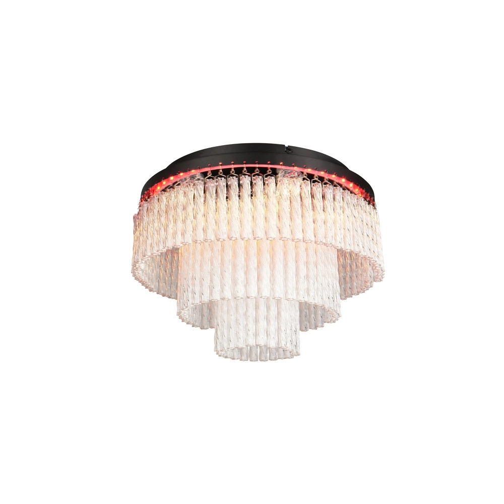 Lampe de plafond à design Vono Noir Trio 4017807682236