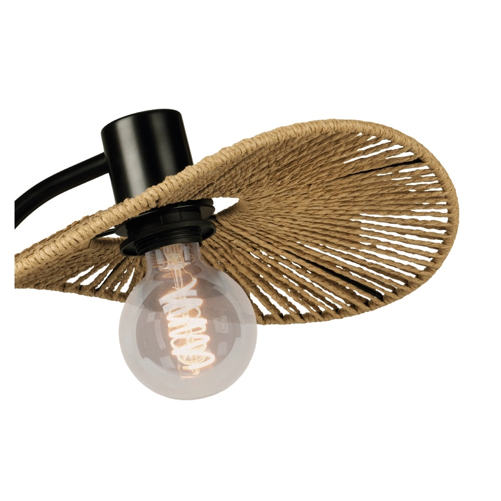 Lampe de table en rotin Siruela Eglo 9002759319656