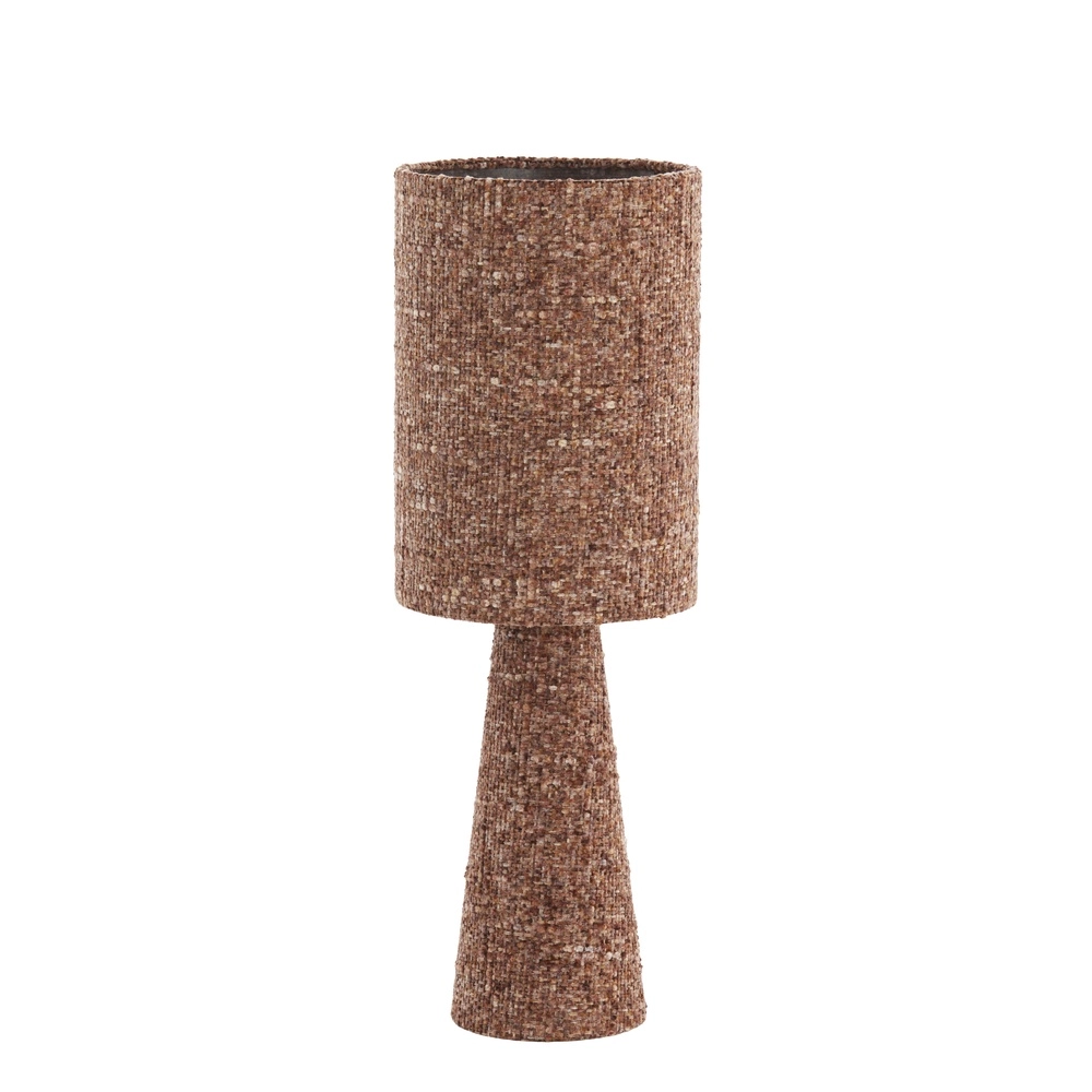 Lampe de table boucle Micky 58 cm - bourgogne