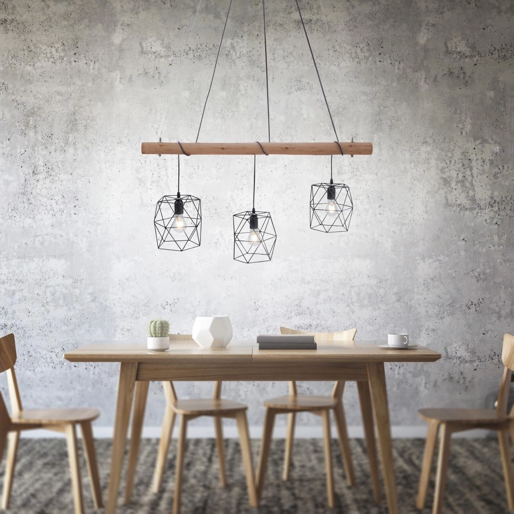 Suspension à 3 lampes Edgar Just Light 4043689954567