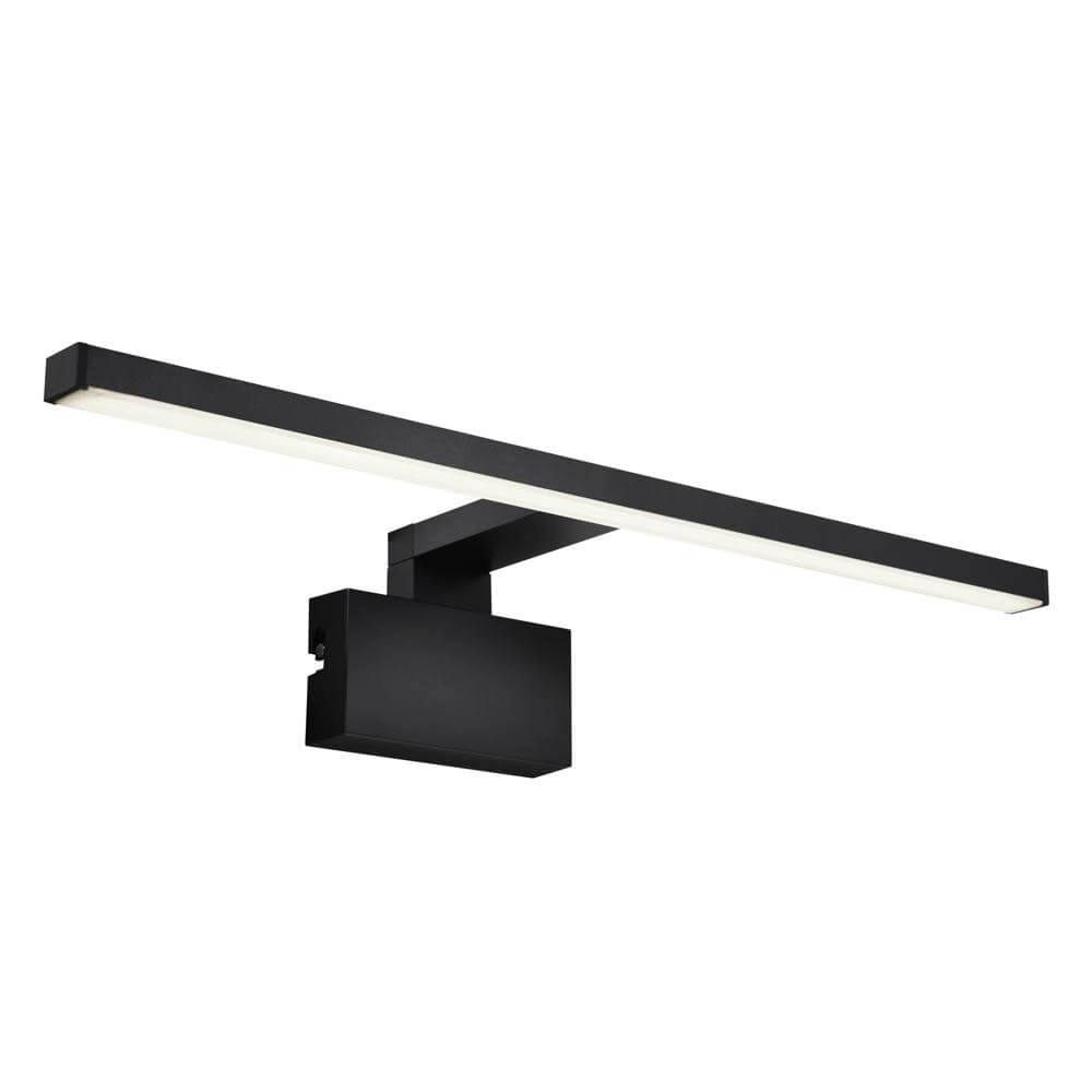 Lampe miroir Marlee noir 4000K