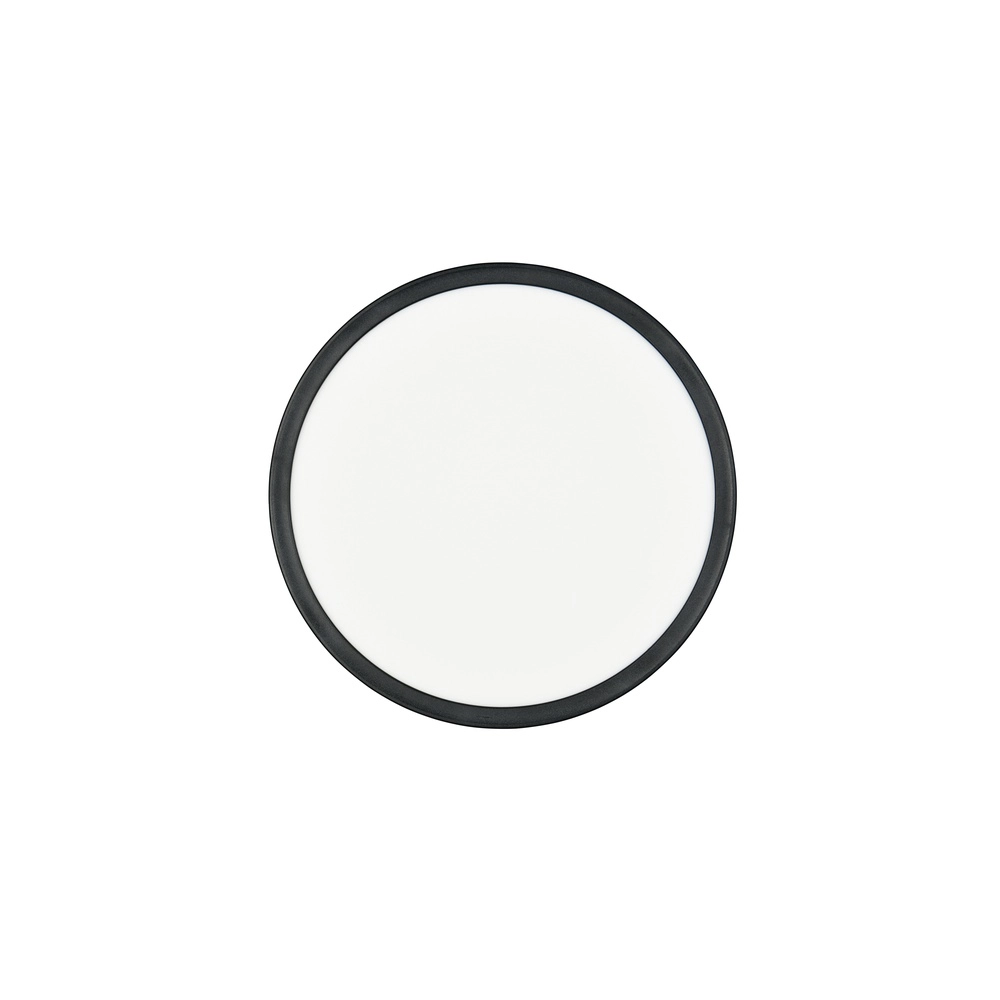 Éclairage de plafond rond Emra noir Ø 29cm Trio 4017807704143