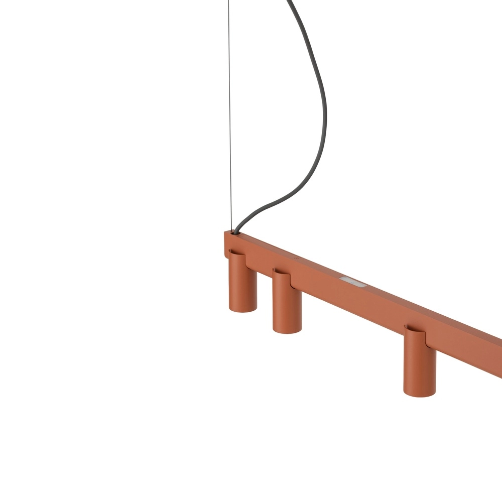 Lampe pendante de conception Fourty Terre cuite à 8 lumières Lyora 5903139124249