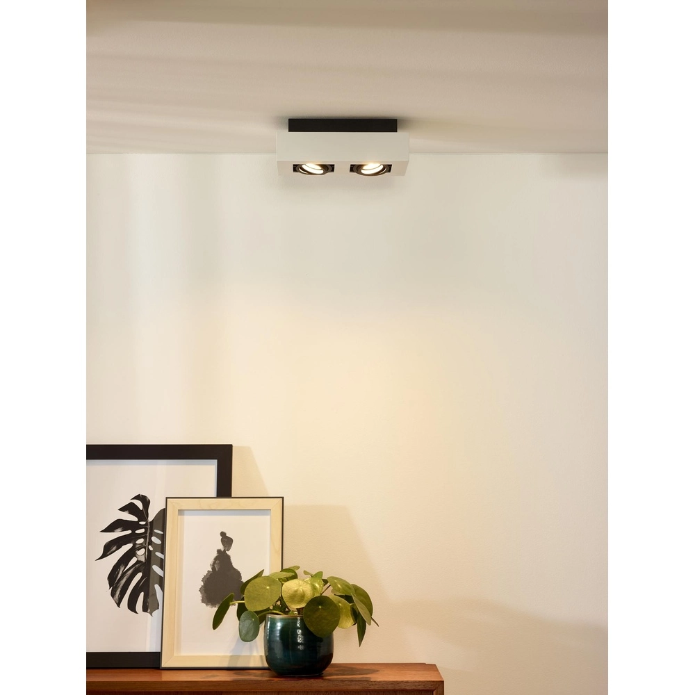 Projecteur de plafond Xirax 2 x 5W blanc Lucide 5411212092311