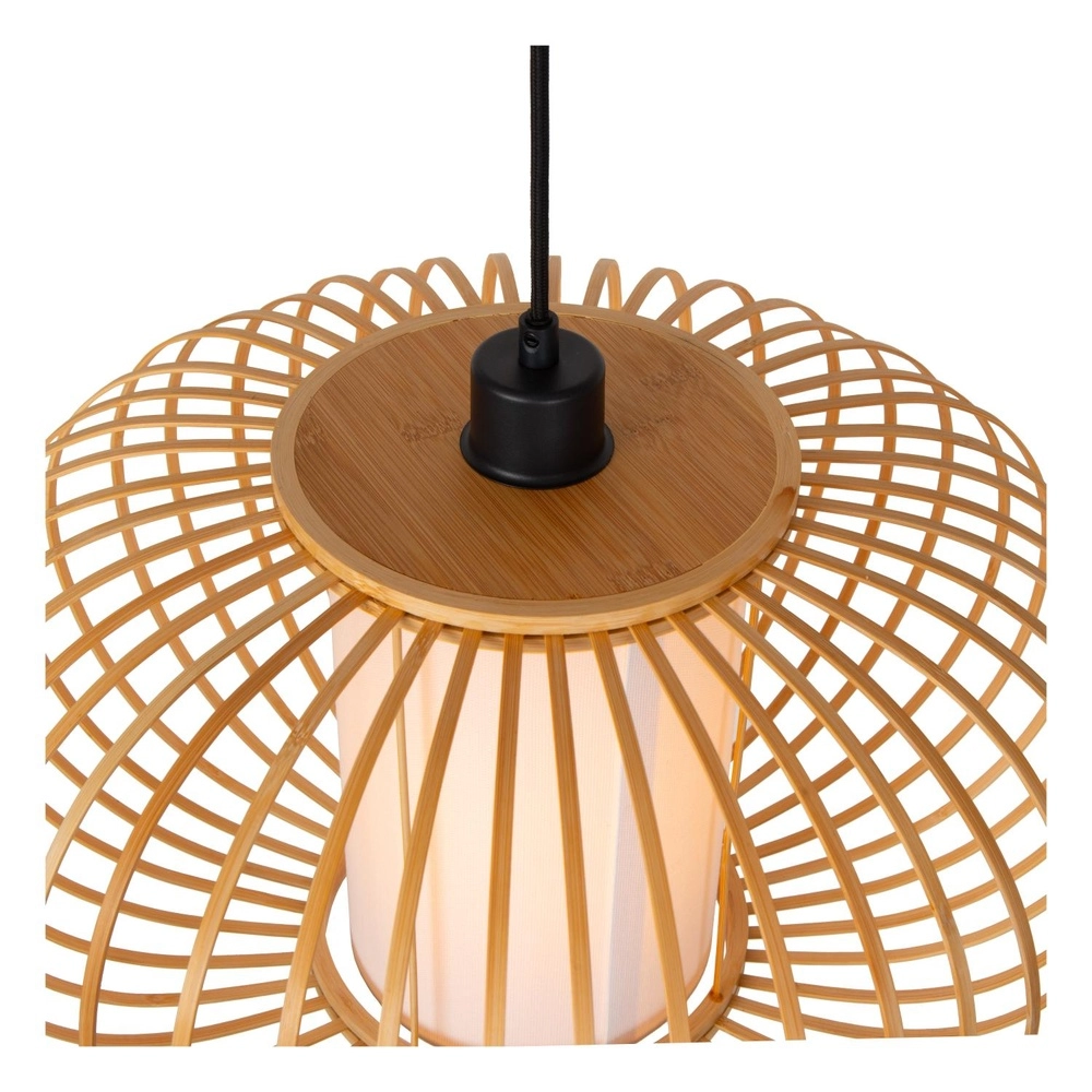Lampe suspendue Thuline Ø Look bois de 60 cm Lucide 5411212051783