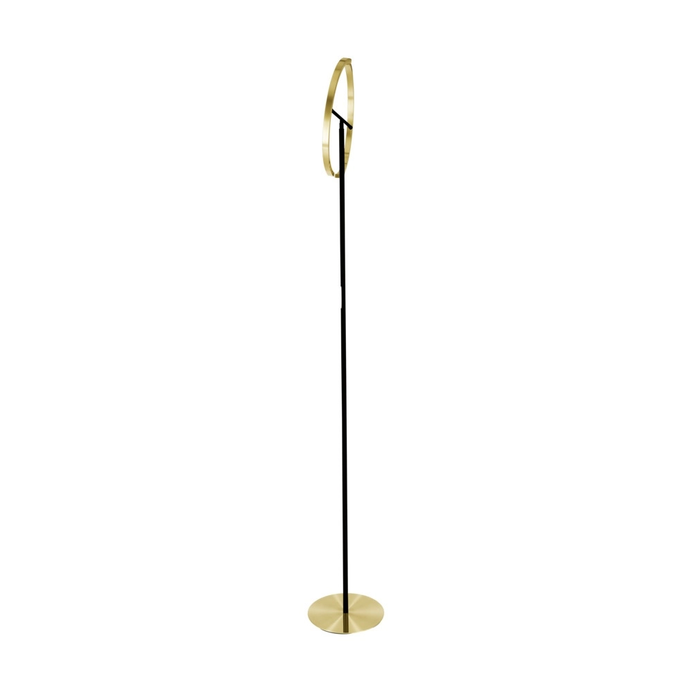 Lampadaire design Castelpoto noir avec or Lampadaire design Castelpoto noir avec or