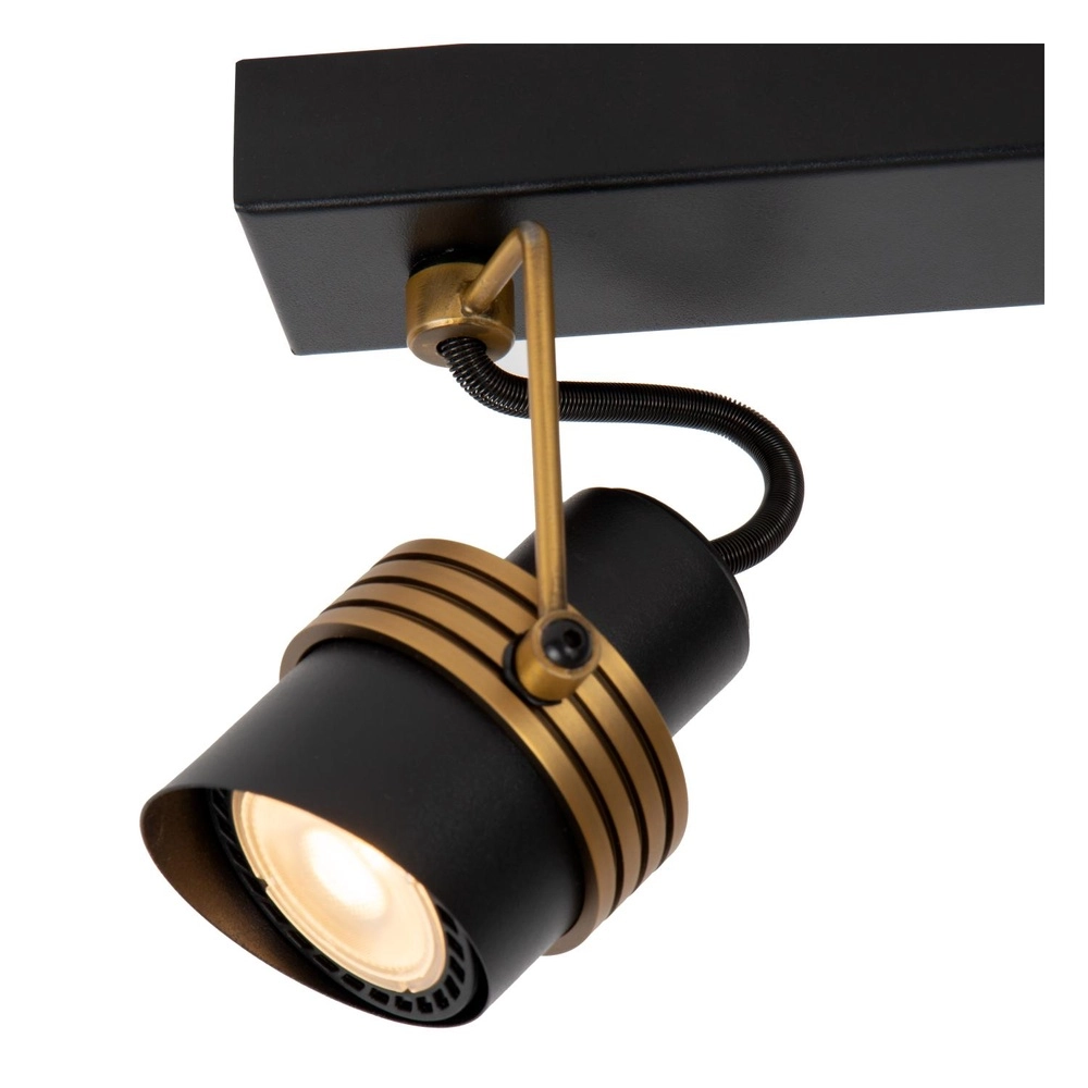 Éclairage de plafond Tundran Noir Lucide 5411212343604