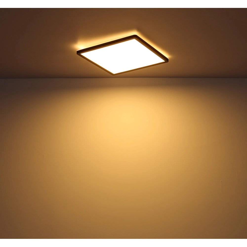 Éclairage de plafond Sapana Carré 42cm Noir Globo 9007371429738