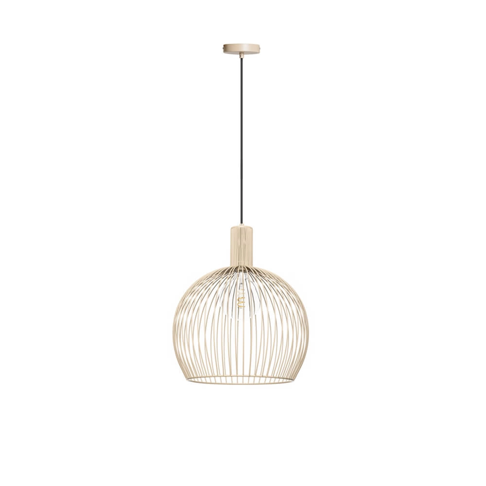 Lampe suspendue couleur sable Wire Sand Ø40cm