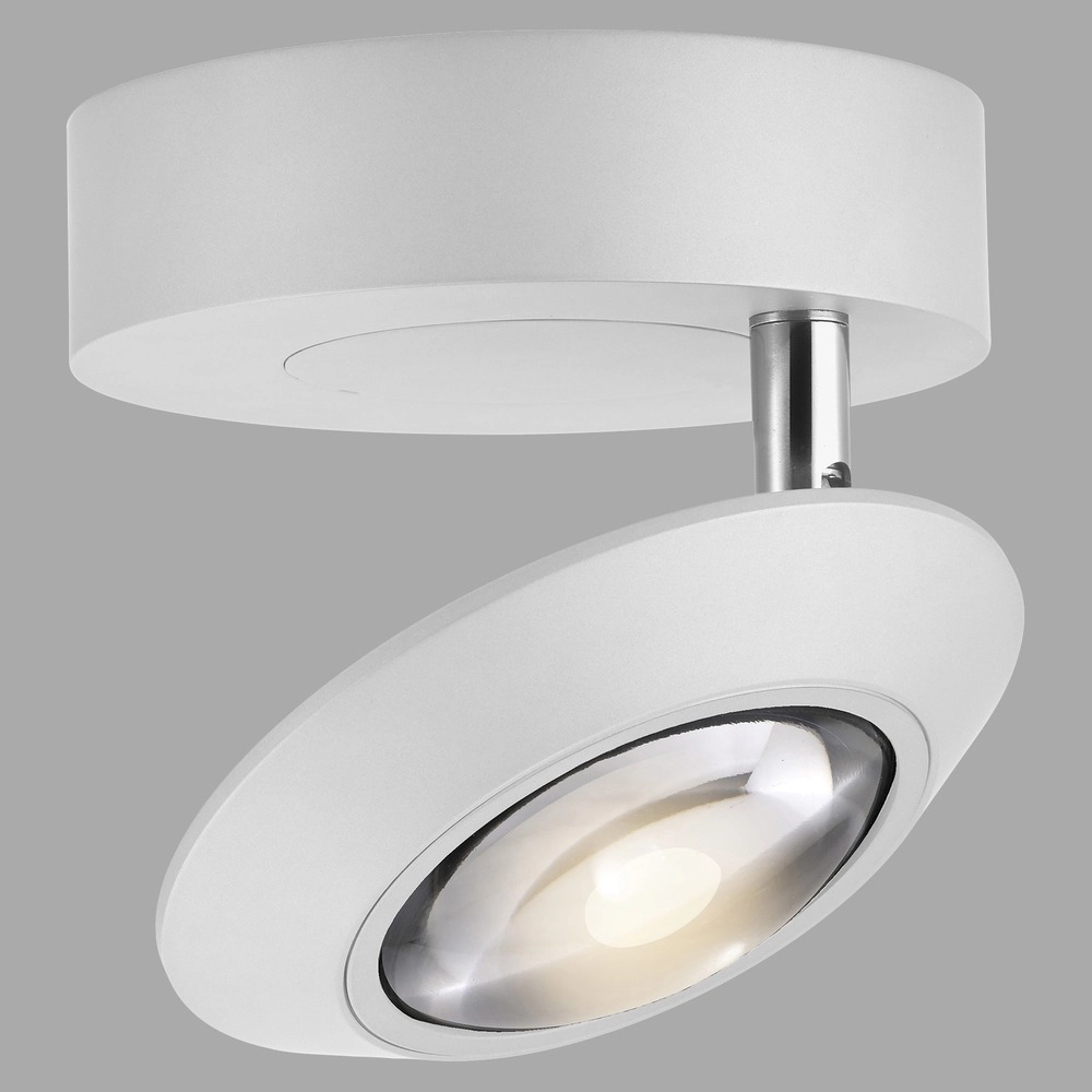 Spot LED au plafond Pure Oculis Blanc