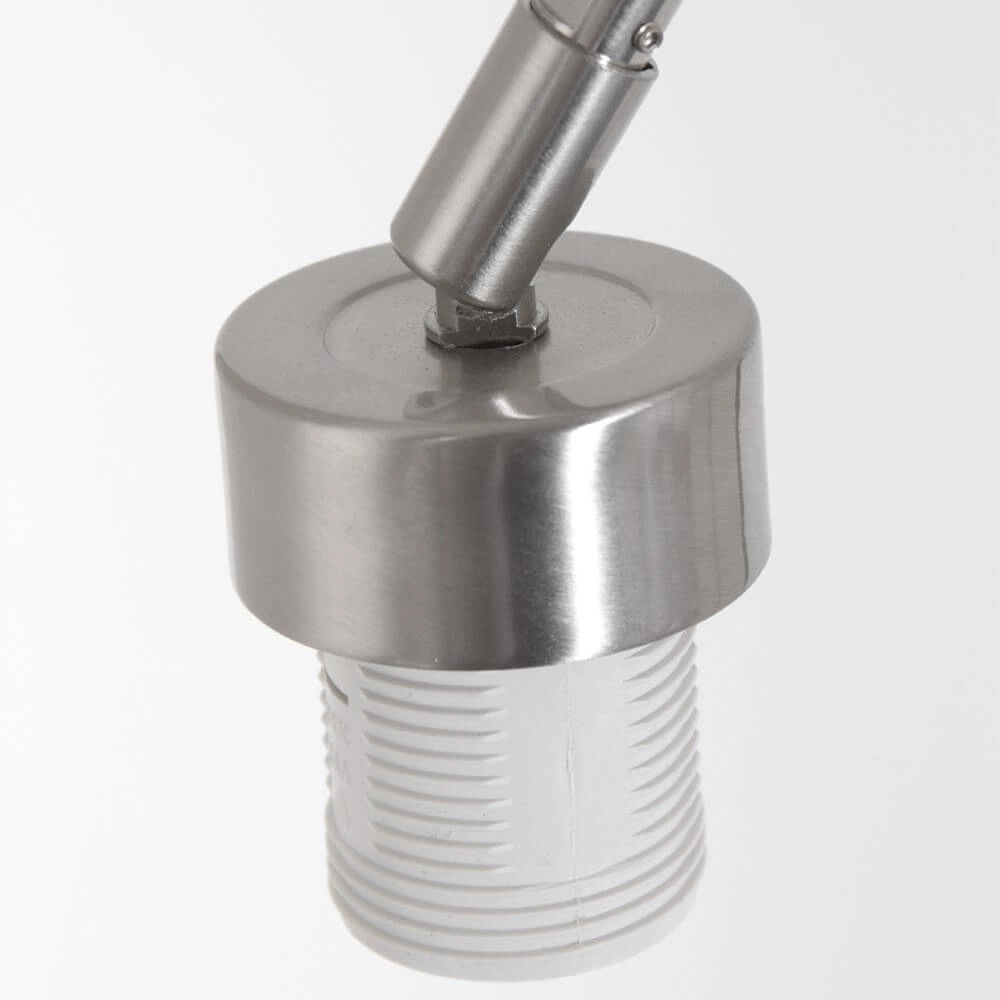 Lampadaire Gramineus 165cm gris avec abat-jour lin blanc Steinhauer 8712746093742