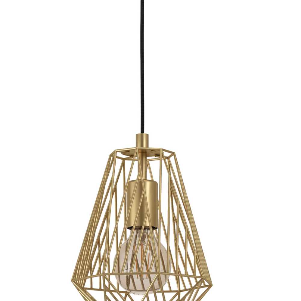 Lampe de table à manger dorée Stype Eglo 9002759436964