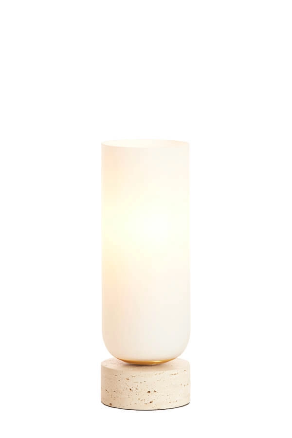 Lampe de table blanche Rylano 35cm