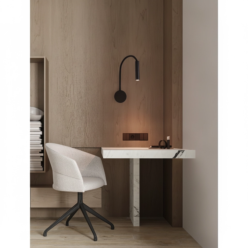 Lampe de chevet Sonica noir