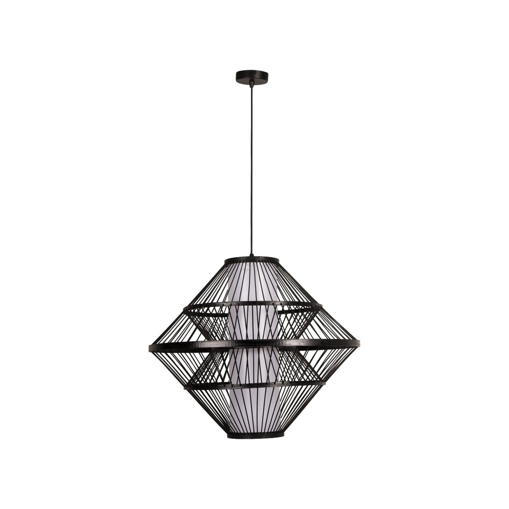 Lampe pendante noire Pasquino Ø 60cm