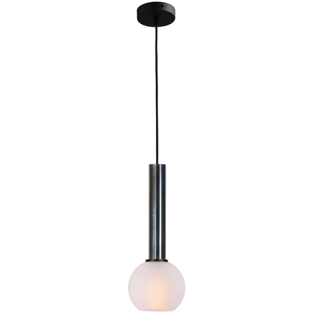 Lampe suspendue Ø 15cm Bella 2 Huile tachetée avec verre blanc mat Lampe suspendue Ø 15cm Bella 2 Huile tachetée avec verre blanc mat