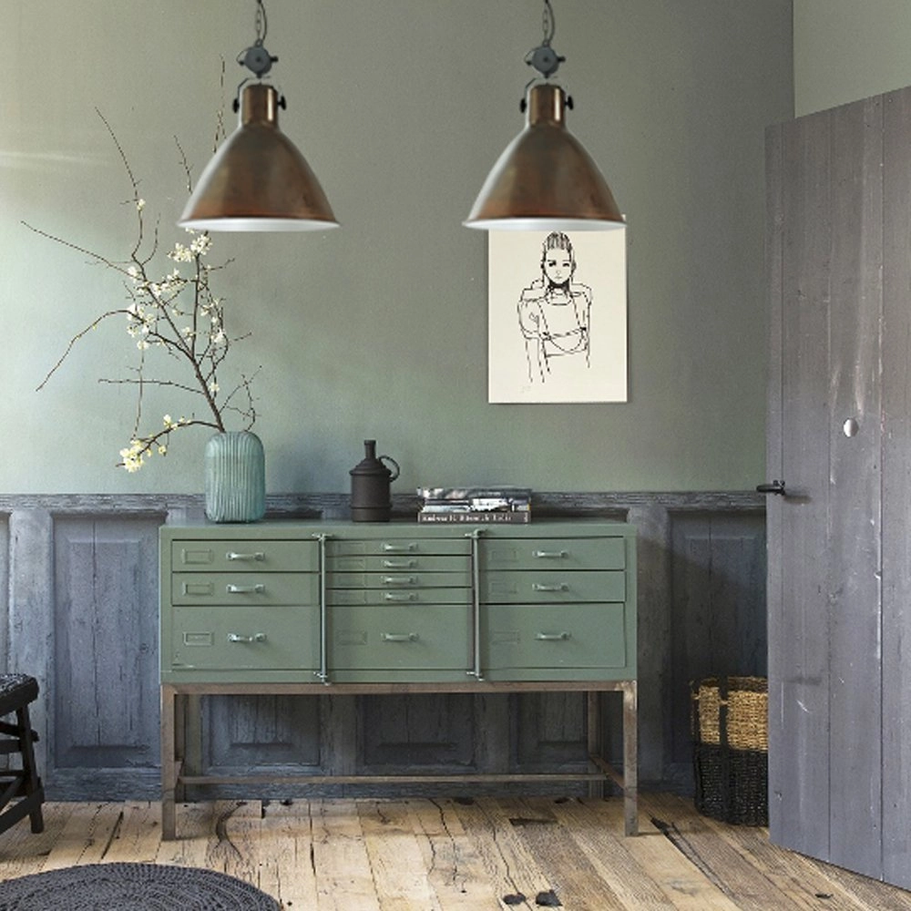 Lampe à suspension Industria 58 Block Rural Masterlight 8718121232935