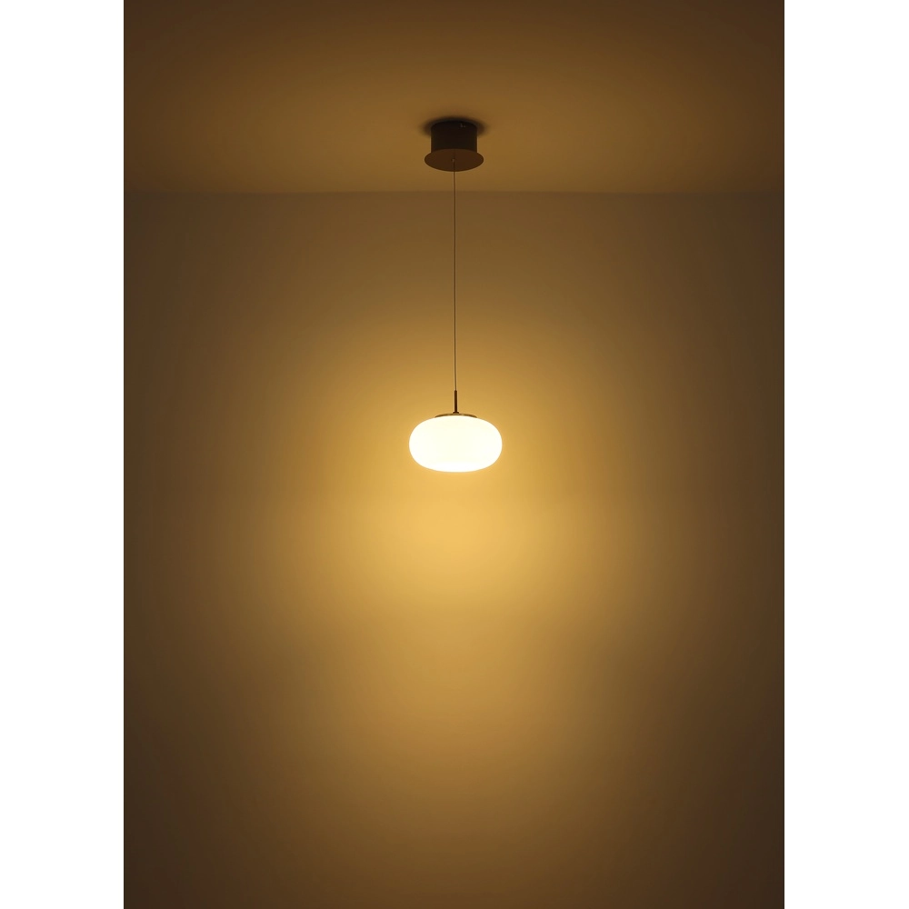 Lampe pendante de conception Quintara Un seul nickel Globo 9007371465323