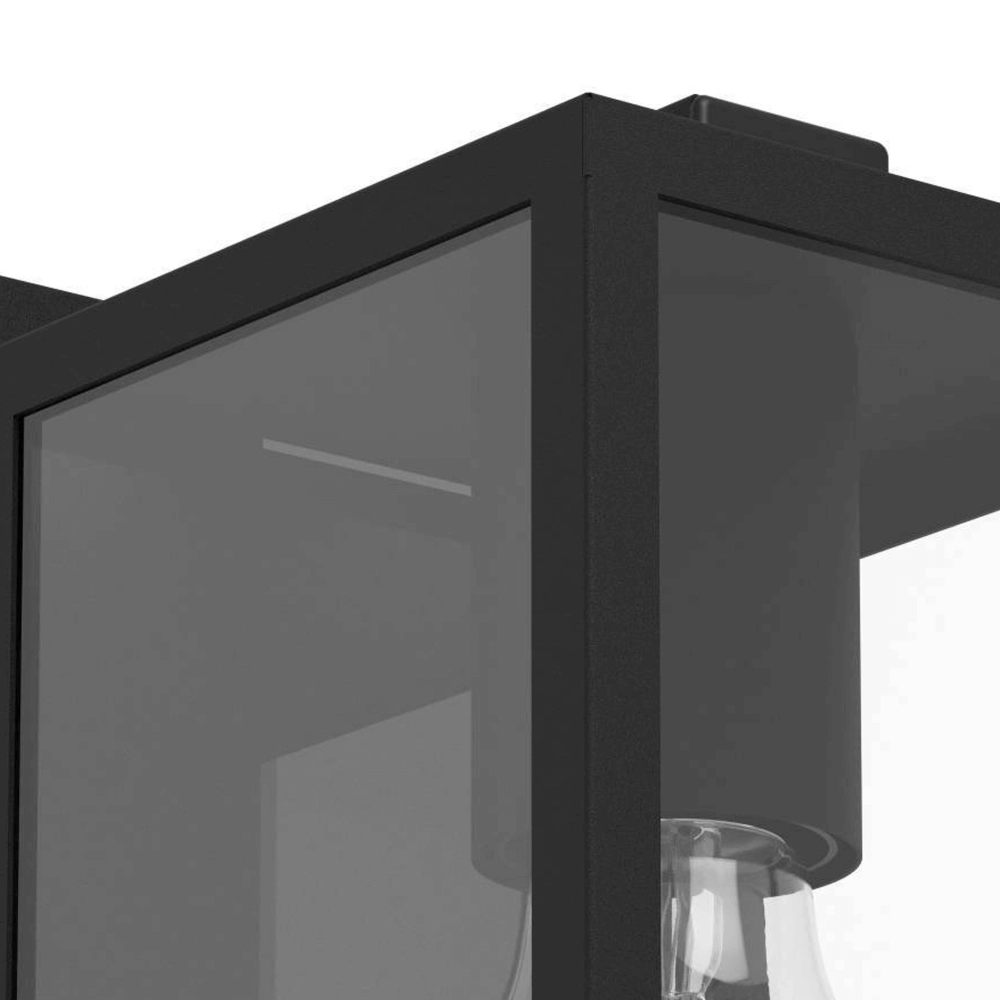 Lampe d'extérieur noire Budrone Eglo 9008606231607