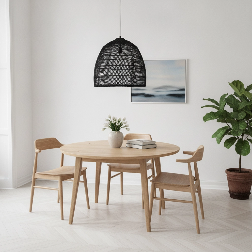 Suspension Bohème Destin rotin Ø 53cm