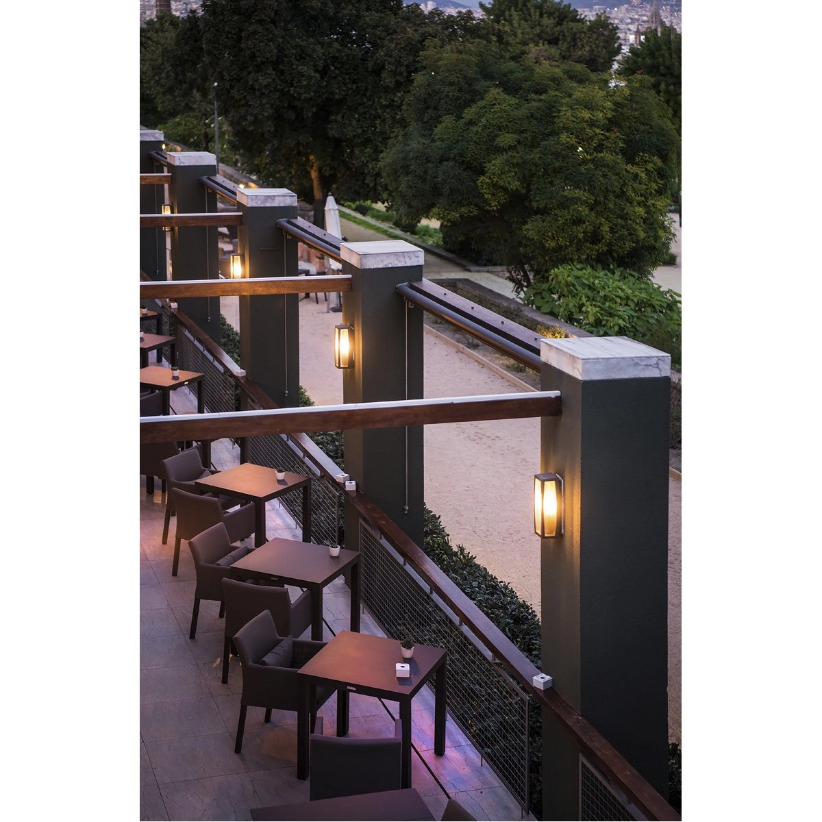 Lampe d'extérieur Meridian Box 2 anthracite SLV 4024163156127