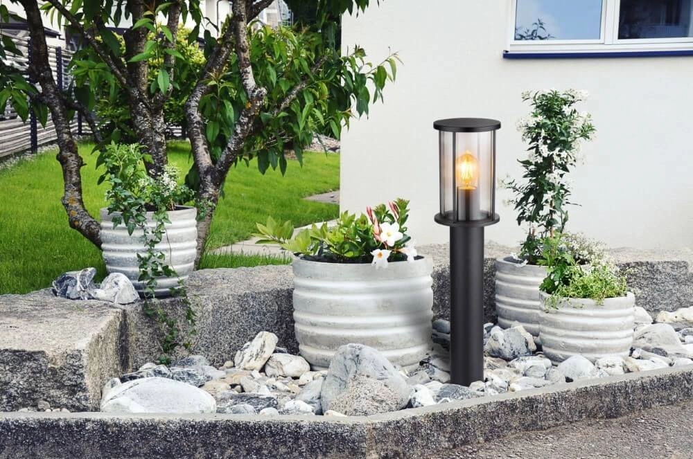 Lampadaire Gracey Verre fumé de 60 cm Globo 9007371444830