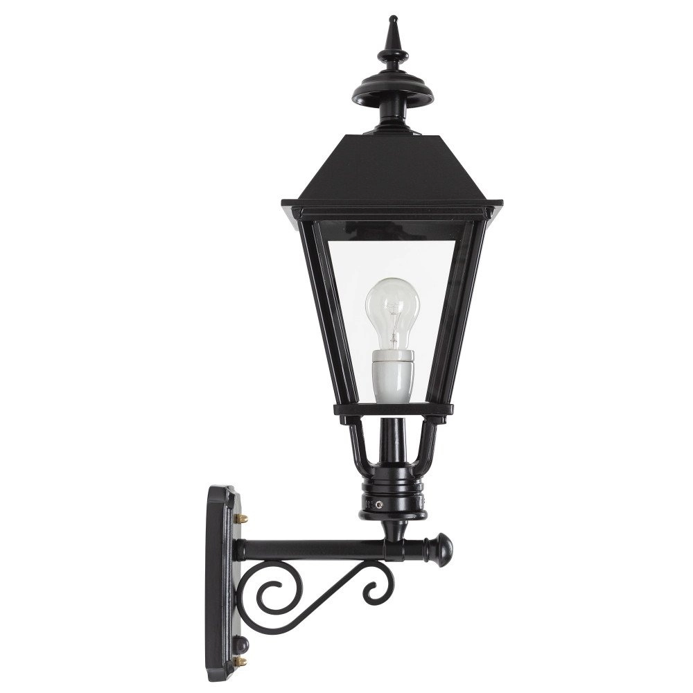 Lampe d'extérieur Preston avec détecteur de mouvement - noir KS 8714732118545