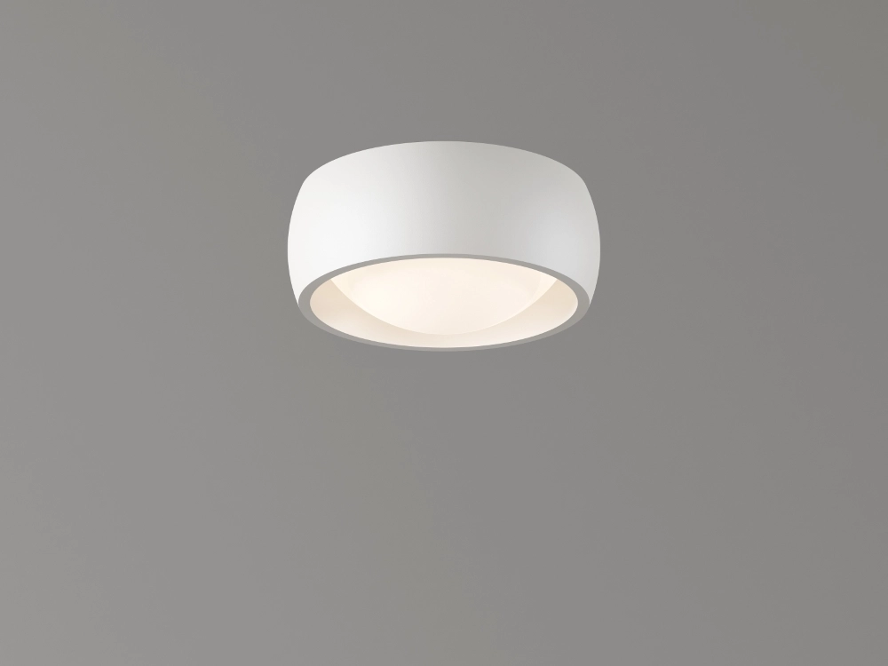 Lampe de plafond élégante Montana Ø15cm - Blanc