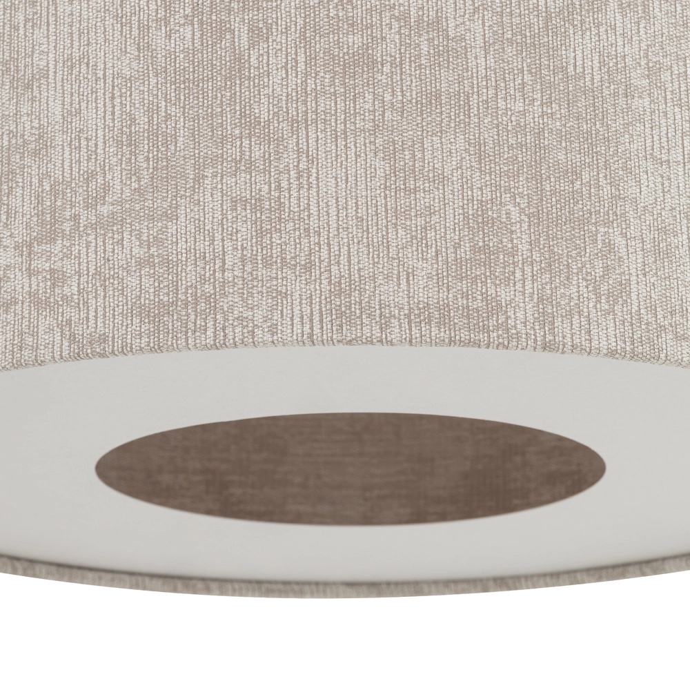 Lampe suspendue Cedro brun sable Ø 40cm Lyora 5903139116640