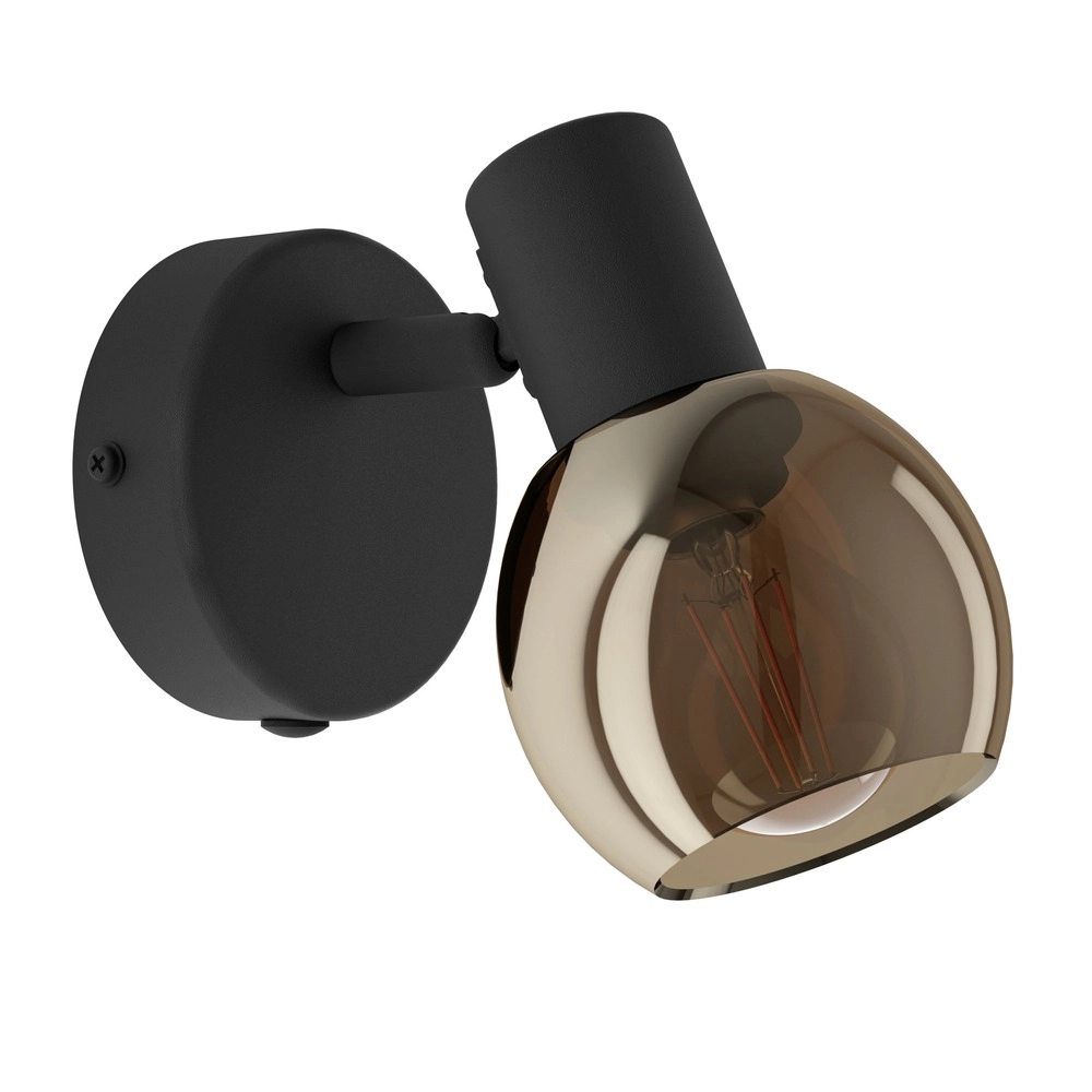 Lampe murale Castellazo Noir Eglo 9008606392087