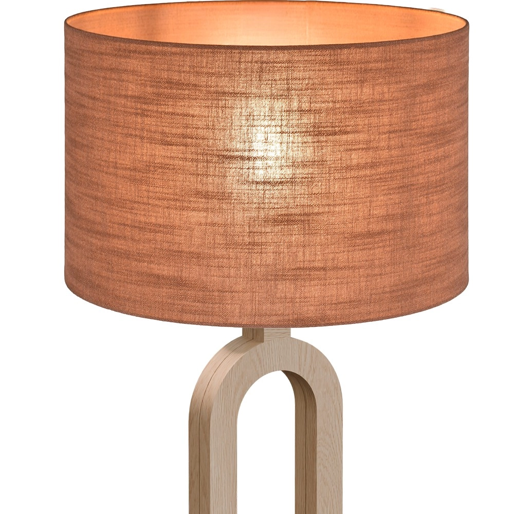 Lampe de table Sino Loop Bois clair de 54 cm Masterlight