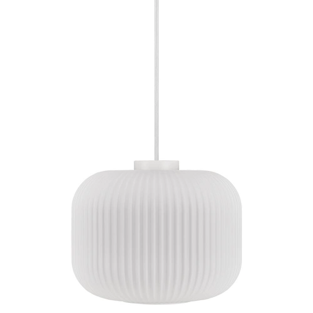Suspension blanche Milford Ø 30cm Nordlux 5701581407084