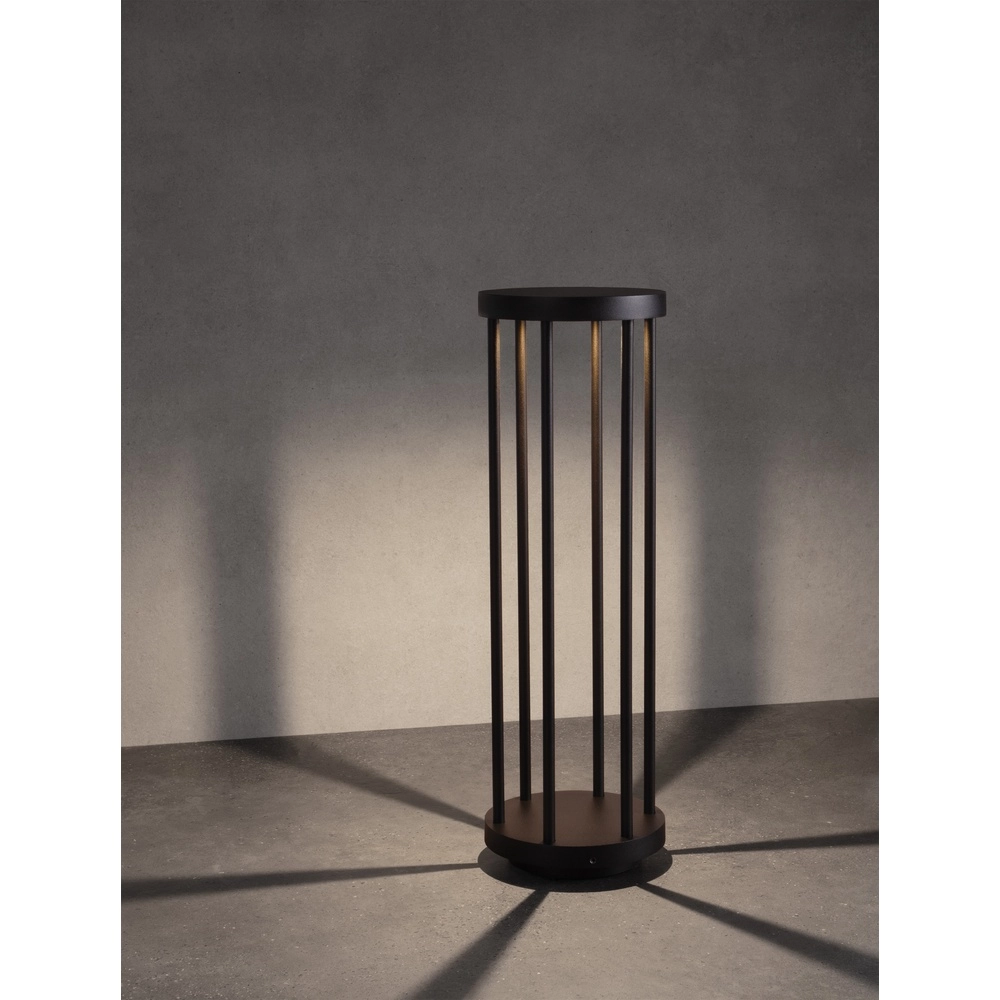 Lampe de jardin design Nereus M anthracite