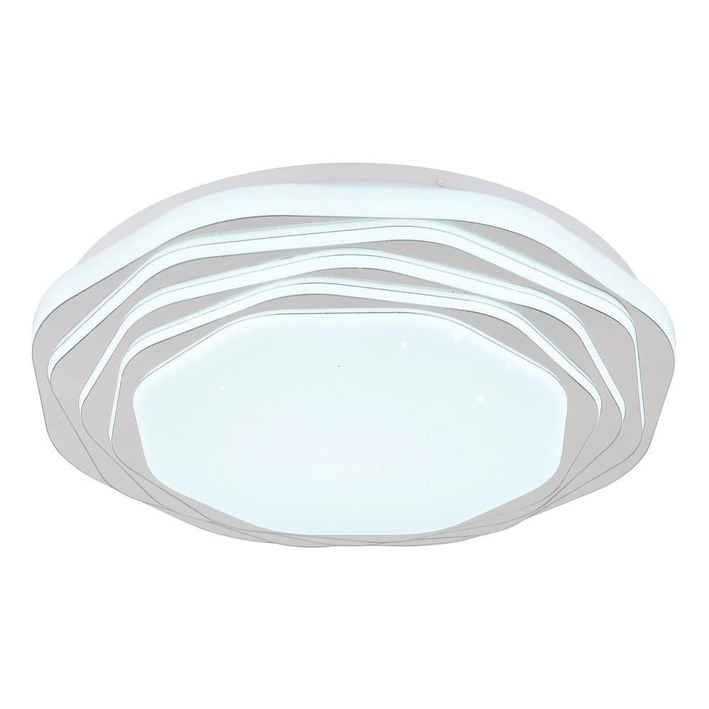 Lampe de plafond à design Flordelis blanc Ø 38cm Globo 9007371507702