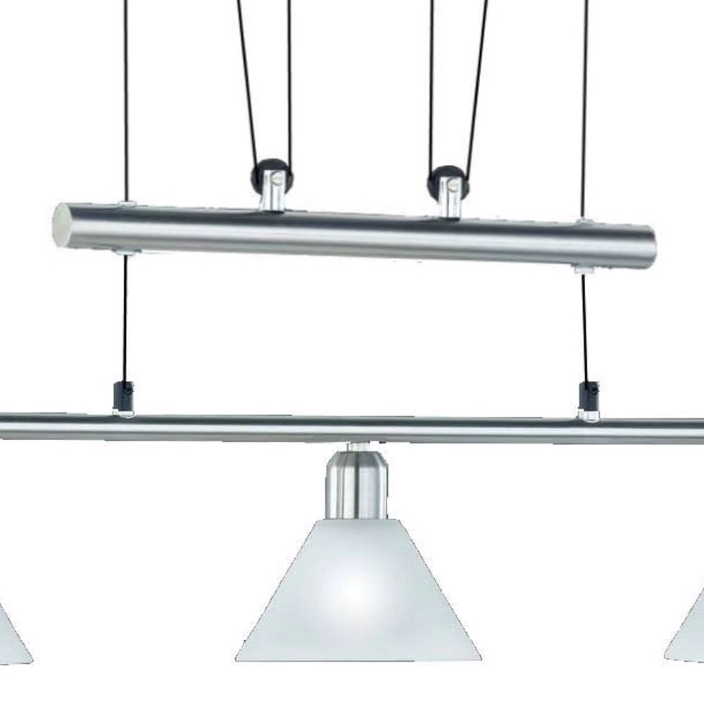 Suspension moderne Series 3751 3 lumières nickel mat Trio 4017807137729