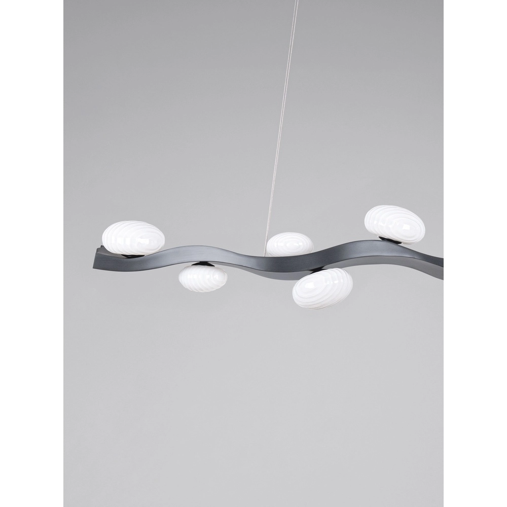 Lampe pendante noire Severo Conception Lyora 5212063500372