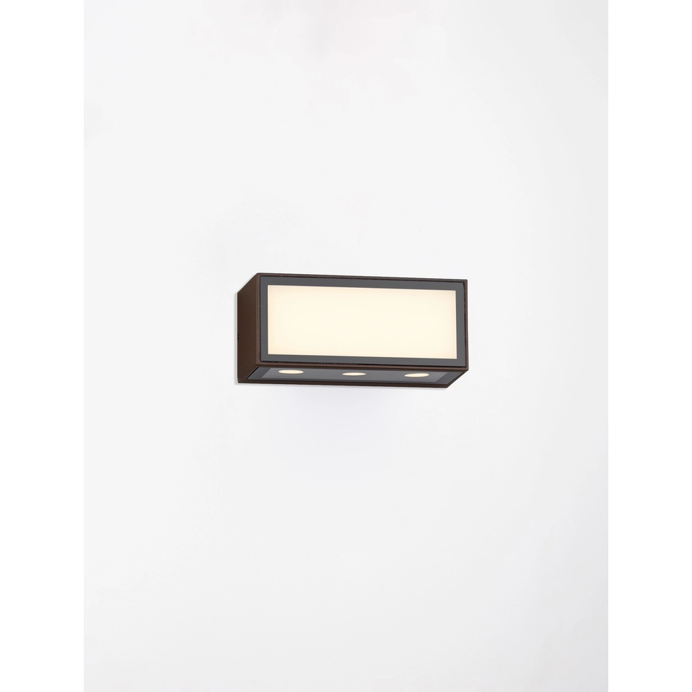 Applique murale unique Inga Brun rouille Lyora 5212017449559